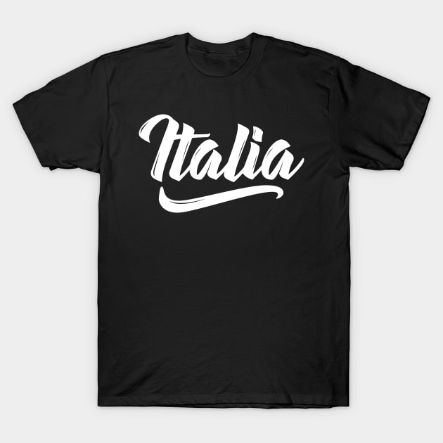 Italia Italy Italian Italiano Heritage Family Love T-Shirt by E